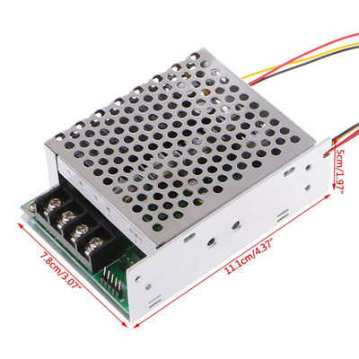 DC 10-55V 12V 24V 36V 60A PWM Motor Hız Kontrol Cihazı CW CCW Geri Dönüşümlü Anahtar