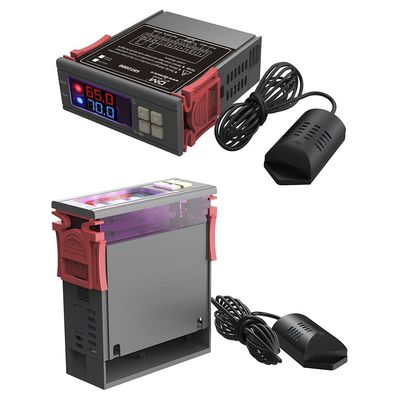 SHT2000 Dijital Nem Kontrol Cihazı LED Higrometre Güç Anahtarı CE