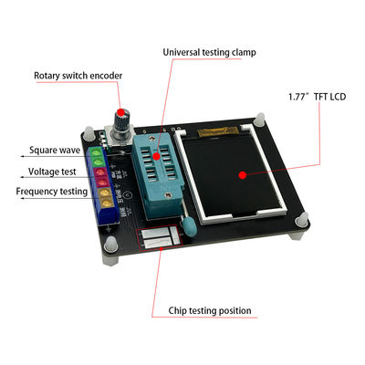 GM328A Transistör Diyot Test Cihazı Aracı ESR Gerilim Frekans Ölçer