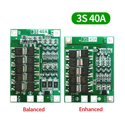 3S 4S 25A 40A 60A BMS Pil Koruma Kartı Li-ion Pil Şarj Kartı