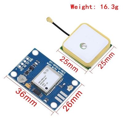 APM MWC Uçuş Denetleyicisi PX4 Pixhawk V2 için NEO-6M GPS Modülü.4.5 APM2.56 APM1.65 -3.6V