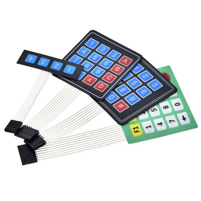 16 Anahtar Membran Değiştirici Klavye 4 * 4 Matrix Klavye DIY KIT için