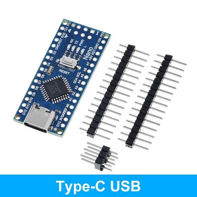 Mini / Type-C / Micro USB Nano 3.0 Mikro Denetleyici Kartı Atmega328 MU/Atmega328 AU
