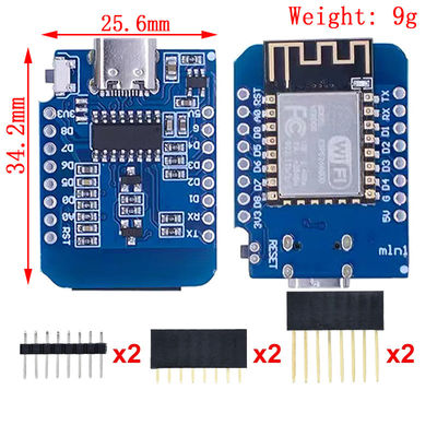ESP8266 CH340G Nodemcu V2 Mini Pro V3.0 NodeMcu 4MB/16MB Bytes Lua Wifi Internet Of Things Geliştirme Kurulu