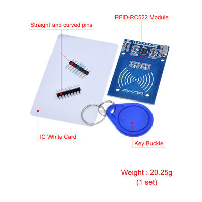 13.56MHz RFID RC522 Modülü Arduino için IC KEY SPI Yazar Okuyucu IC Kart Yakınlık Modülü