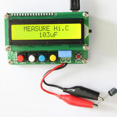Lc100-A Dijital LCD Yüksek hassasiyetli endüktansa kapasitesi L/C Meter Kondensatör Testörü Frekansı 1Pf-100Mf 1Uh-100H Lc100-
