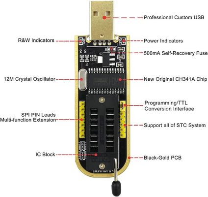 CH341 Modülü CH341 24 25 Serisi EEPROM Flash BIOS USB Programcı Modülü 93CXX/25CXX /24CXX