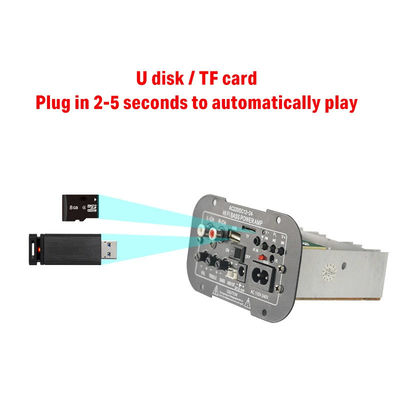 FM Radyo Demir Güç Amplifier Board Bluetooth 5.0 Müzik