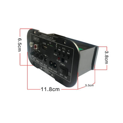 Ev ve Araç Ses Sistemi için 100W Güç ile Bluetooth 5.0 FM Radyo Güç Amplifikatörü Kartı