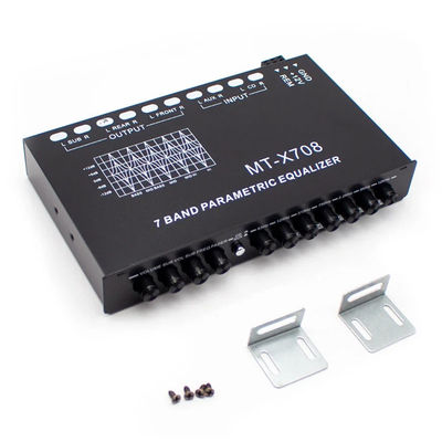 24v Amplifier EQ5 Segment Aux Equalizer Araba Ses EQ Düzenleme Crossover