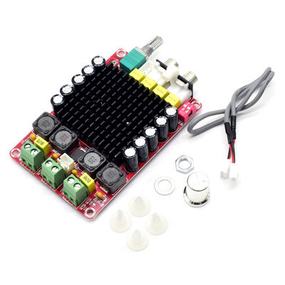 TDA7498 2*100W Çıkış Gücü DC14-34V Giriş Gerilimi ve Aşırı Isınma Koruması ile Dijital Amplifikatör Kartı