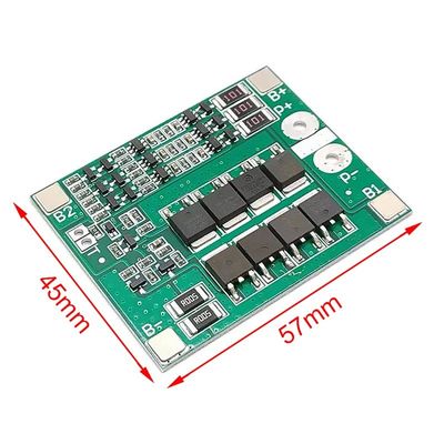 3S 25A Li-Ion 18650 BMS PCM Li-Ion Lipo Bataryası için Denge ile Pil Koruma Kartı