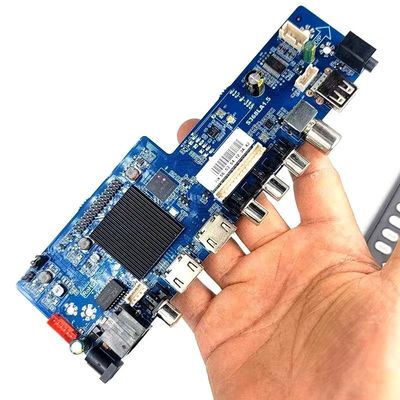 Evrensel 32 Inç 1 + 8G Akıllı LED TV Devre Kartı 12V Voltajlı PCB Temelli Ana Kart