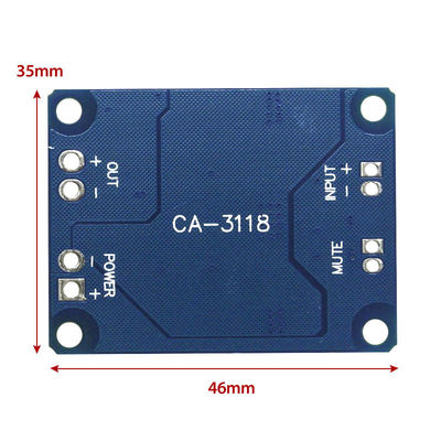 CA-3118 Amplifikatör Kartı 1*60W 8-24V TPA3118 PBTL Mono Sınıf D Dijital Güç Ses Kartı