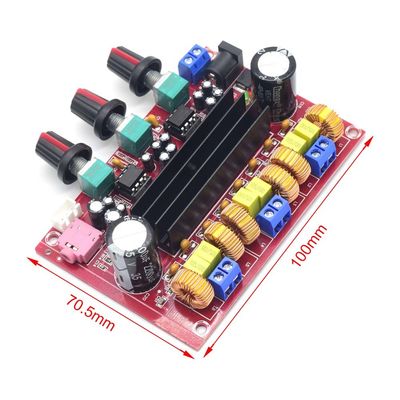 CA-3116P TPA3116D2 Çip 50Wx2+100W Çıktısı ve DC12-24V Voltajı ile Dijital Güçlendirici Modülü