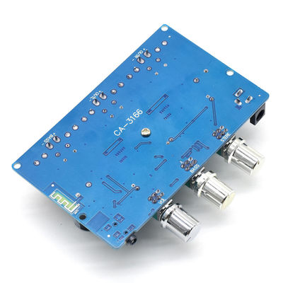 CA-3166B Dijital Güç Amplifikatörü Kartı DC12-24V 50Wx2+100W, Bluetooth 5.0 Sınıf D Ses Modülü ile
