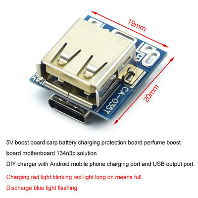 CA-035 5V Boost Step Up Güç Modülü Lityum LiPo Pil Şarj Koruma Kartı LED Ekranı DIY Şarj cihazı için USB