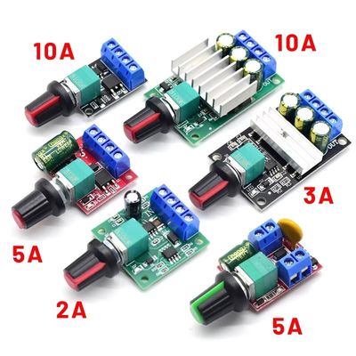 CA-110AS 12V/24V 10A PWM DC Motor Hız Kontrolü Vali Stepless LED Dimmer Güç Kontrolörü Voltaj Düzenleyicisi Modülü