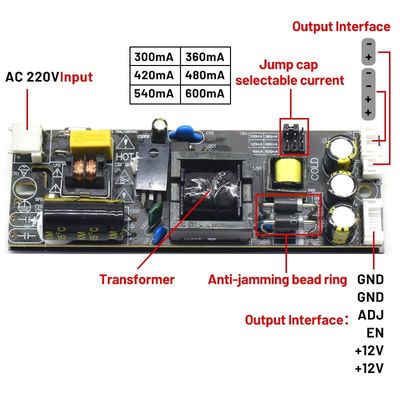 CA-132C Yeni Orijinal LCD LED Dahili Sabit Akım Güç Sürücüsü