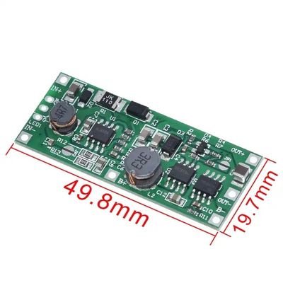 DC 5V 9V 12V Şarj 18650 Lityum Bataryası UPS Voltaj Değiştiricisi Koruması için Step Up Booster Modülü