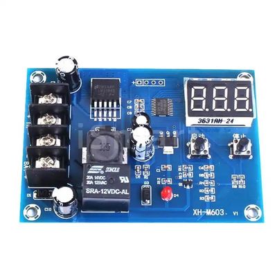 XH-M603 12-24V Depolama Lityum Pil Şarjı Kontrol Anahtar Koruma Panosu LED Ekranla