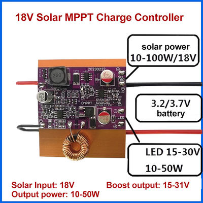 Standart Montaj Tipi 18V Lityum Pil Güneş Paneli Denetleyicisi için Boost Driver Modülü
