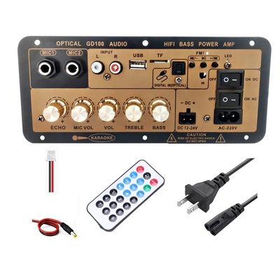 Özel Kalıp NO 2 2.0 Kanal 100W BT Mono Amplifier Board for Home/Car HiFi Karaoke