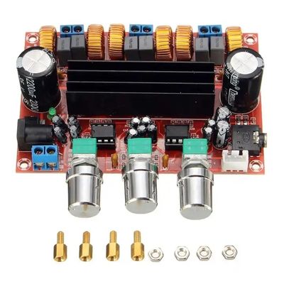 2.1 Kanal Dijital Güçlendirici Kartı TPA3116D2 Çip 50Wx2 Çıktısı ve 12V-24V Güç Tedarikçisi