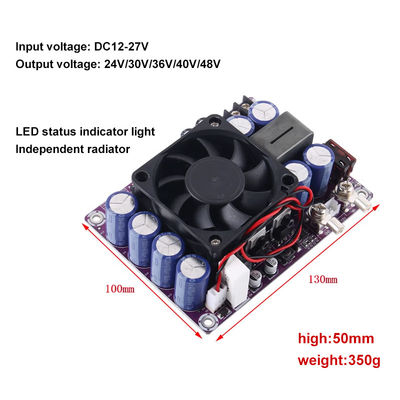 500W 25A Araba Gücü Amplifier Güç kaynağı modülü DC-DC Step Up Boost Converter Boost Modülü