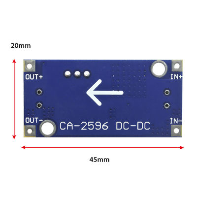 3.2-40V Giriş 1.5-35V Çıktı Düzenlenebilir DC'den DC'ye İndirme Güç Tedarik Modülü LM2596