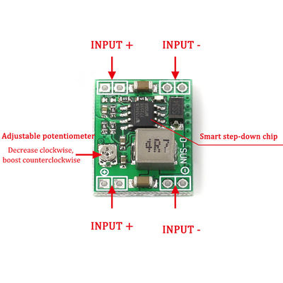 MP1584EN 3A Geniş sıcaklık aralığı ve endüstriyel için ayarlanabilir DC-DC Step-Down Modülü