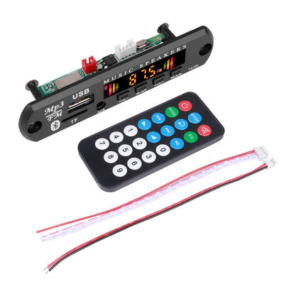 BT 5.0 MP3 çalar USB TF FM Radyo Modülü ve Renkli Ekranla Aracınızın Sesini Geliştirin