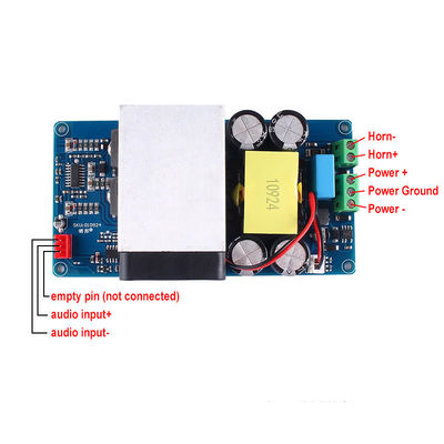 1000W Super Power Mono Digital Amplifier Board 2 Kanallı Subwooferler için Profesyonel Amplifier