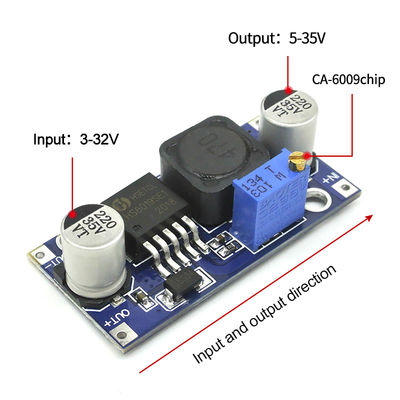 XL6009E IC'ler Ürün Kategorisi Yüksek Güçlü Akım için Standart Montaj DC-DC Booster Board
