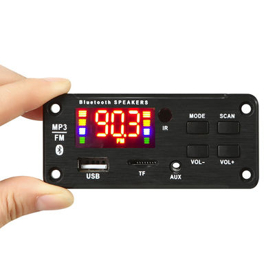 USB TF FM Radyo ve 5.0 Kanal ile 50W Bluetooth 5.0 Araba Ses Güçlendirici Modülü