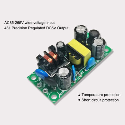 Yüksek dereceli 5V 1A AC DC dönüştürme için standart montaj tipi anahtarlama güç kaynağı modülü
