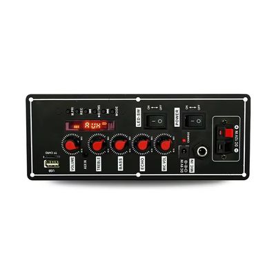 Kablosuz Kablolu Mikrofon FM Radyo ve Bt Dekoder Amplifier Board ile Trolley Hoparlör