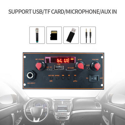 2x10W 3.7V True Stereo Bt Trolley Stereo Ana Kartı MP3 Dekoder Amplifier Kartı Mikrofon Fonksiyonu