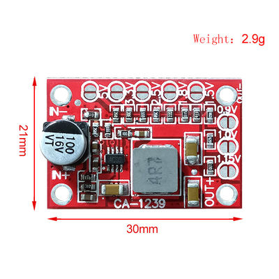 Step Down Güç Modülü CA-1239 Düzenlenebilir Buck Değiştiricisi 5-15V Giriş 1.25V/1.5V/1.8V/2.5V/3.3V/5V Çıktı