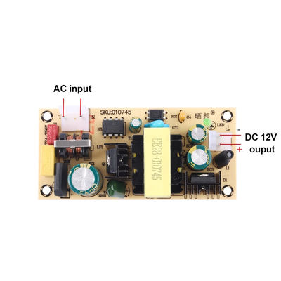 Standart montaj için AC/DC dönüştürücü kartı montu 12V3A/24V1.5A güç kaynağı modülü