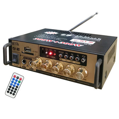 Ev Ses Güçlendirici 2 Kanal 2.0 ve BT Kartlı Mini 12V Kayıpsız U Disk Radyo