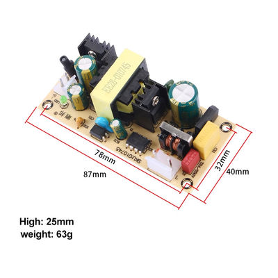 Standart montaj için AC/DC dönüştürücü kartı montu 12V3A/24V1.5A güç kaynağı modülü