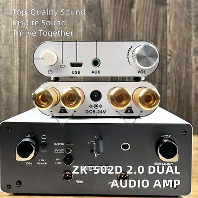 50W*2 BT 5.0 Ses Gücü Amplifier Board Modülü 2.0 Çift Kanallı Stereo Alıcı Amplifier