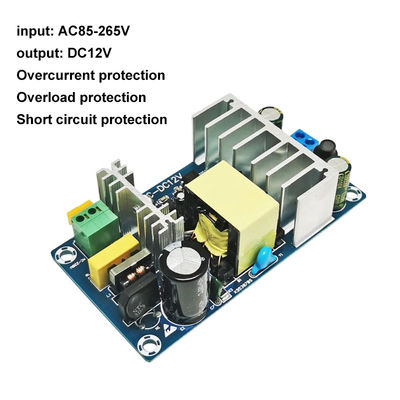 AC 85-265V'den DC12V'ye 8A Boost dönüştürücü için 300W Yüksek Güçlü Değiştirme Güç Tedarik Modülü