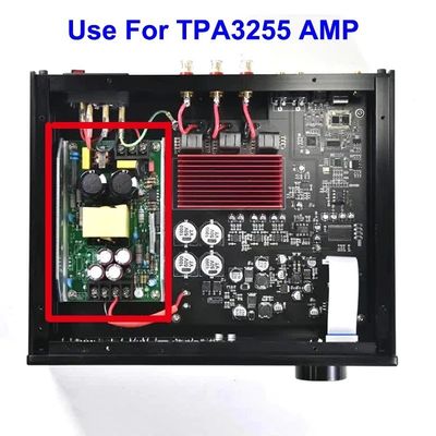 TPA3255 TPA3221 TPA3116 Ses Güçlendirici için 300W Çift DC 24/36/48V 12V1A Güç kaynağı