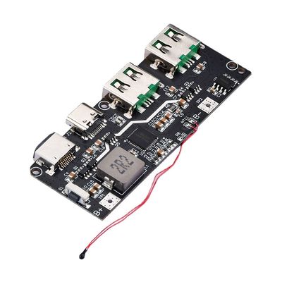 22.5W QC4.0 PD3.0 5 Port Çift USB Mobil Güç Bankası Devre Kartı Koruma Ana Kartı