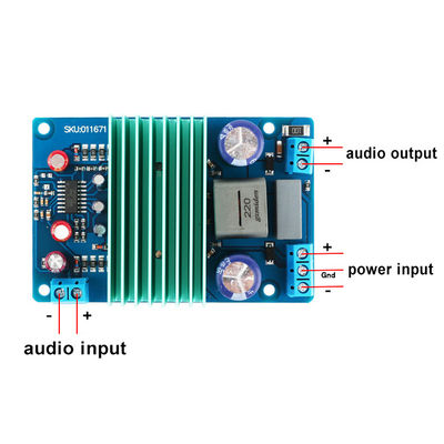 Profesyonel Ses Sistemleri için LM3886 ile 250W Sınıf D HIFI Dijital Amplifier Board