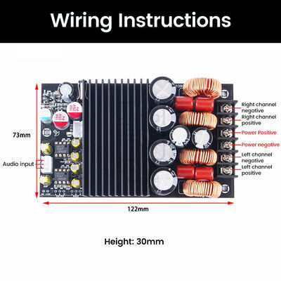TPA3255 Audiophile 300W Bi Kanal Stereo Modülü Profesyonel Ses için Dijital Amplifier Board