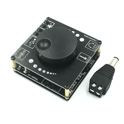 2x50W Çift Kanallı Hoparlör 3.5mm AUX Ses Stereo BT 5.0 Amp Dijital HIFI Güç Amplifier Board