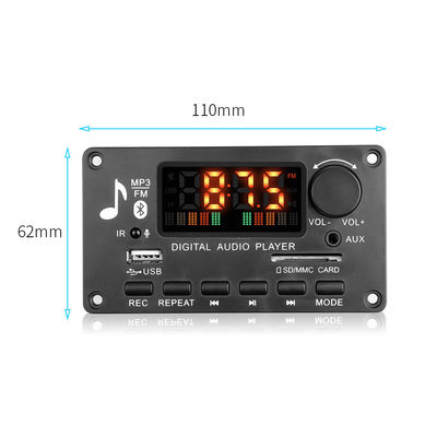 APE Ses Biçimi Desteği için Yüksek Güçlü BLUETOOTH Modülü Araba Amplifier Ana Kartı